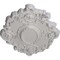 Ekena Millwork Kinsley Flowing Leaf Ceiling Medallion, Hand-Painted Ultra Pure White, 30 3/8"W x 20 3/4"H x 1"P CM30KIUWF - alternate 3